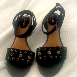 Black new Clark sandals